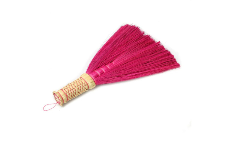 Balai en Paille - Rose - Artisanale Indonésienne - JAAT009Pi - Bazar Bizar