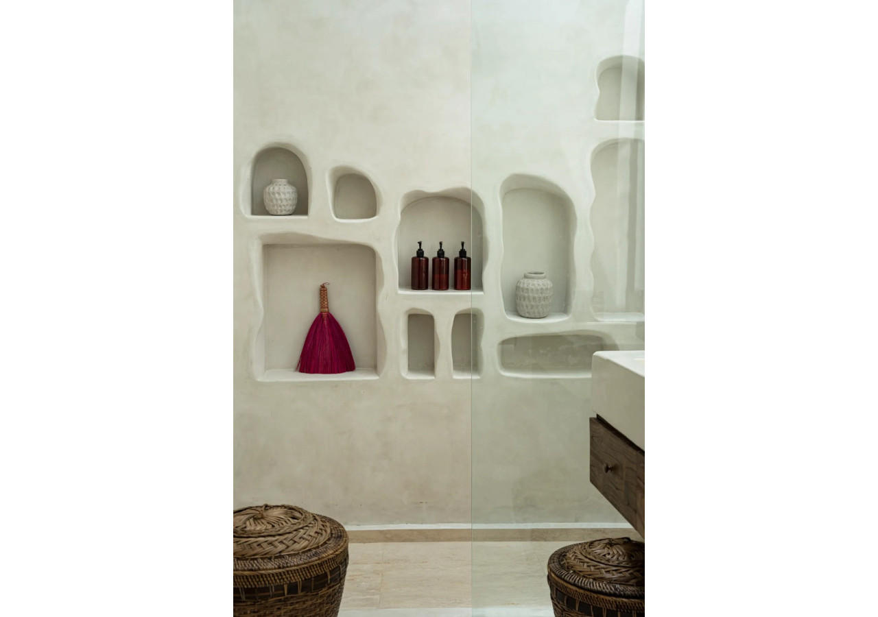 Balai en Paille - Rose - Artisanale Indonésienne - JAAT009Pi - Bazar Bizar