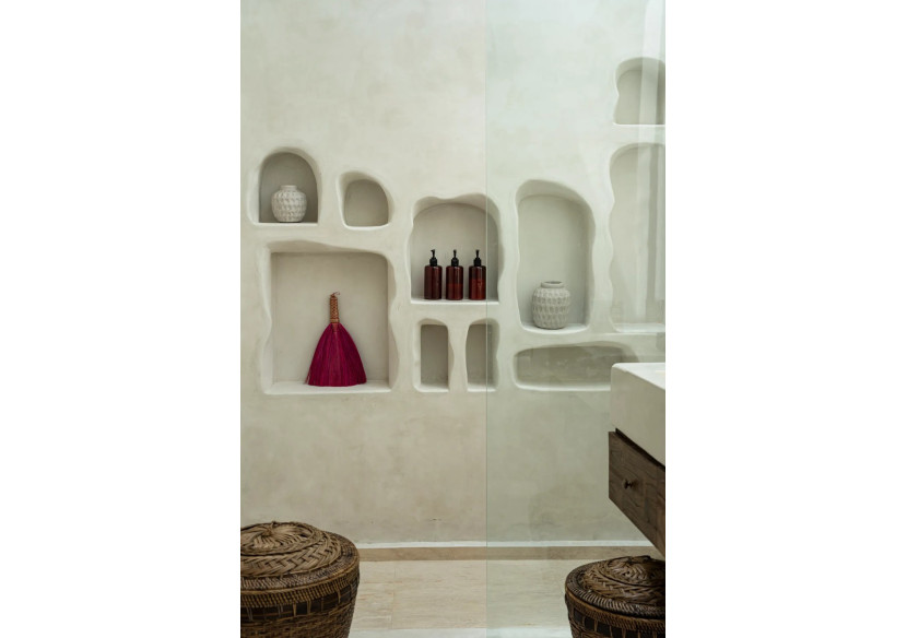 Balai en Paille - Rose - Artisanale Indonésienne - JAAT009Pi - Bazar Bizar