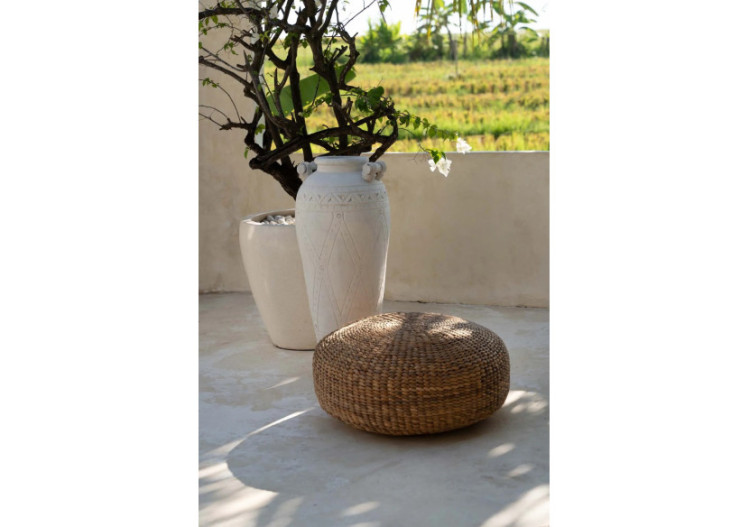 Pouf Hyacinth - Naturel - Taille M - BAJN019N-M-60 - Bazar Bizar 2