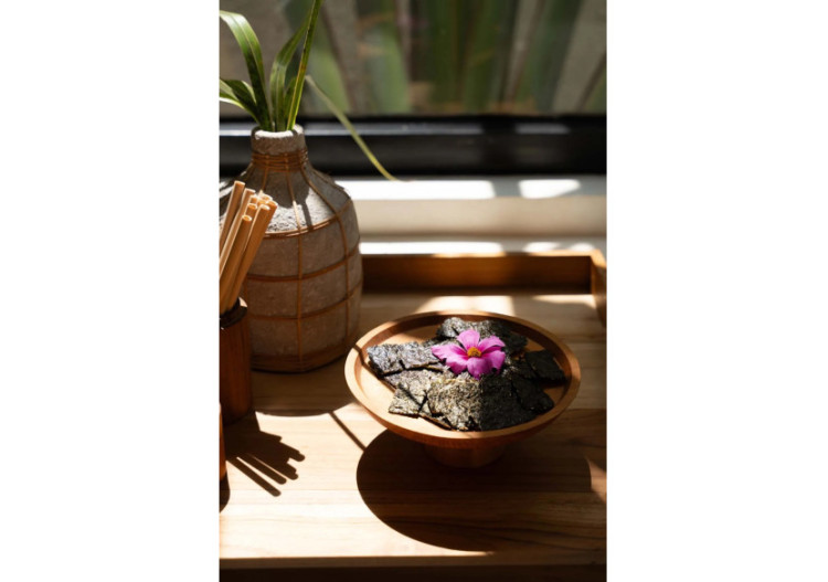 Plat à Gâteau en Racine de Teck - Taille S - BASU400-S - Bazar Bizar 2