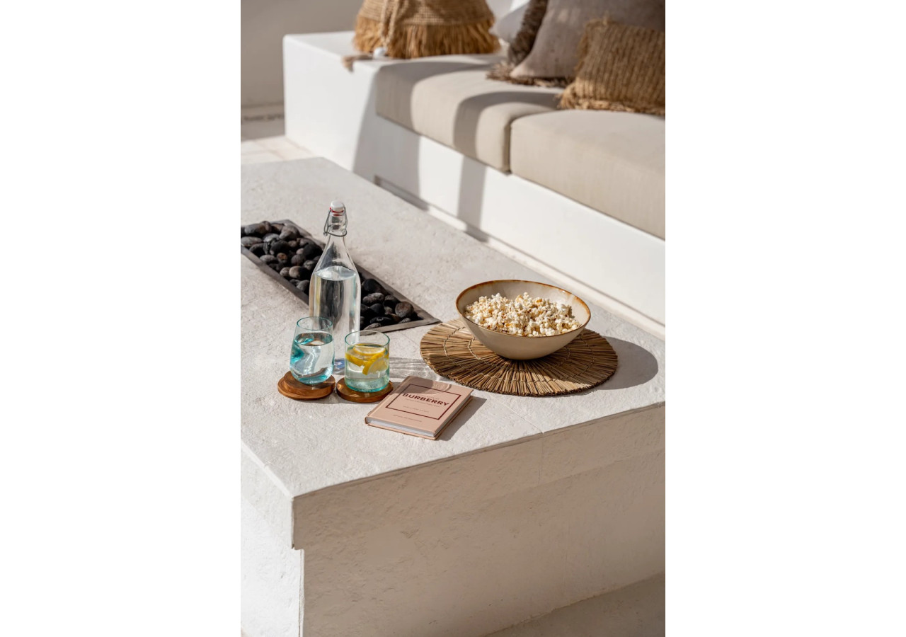 Sous-Verre Boho en Racine de Teck - BASU510 - Bazar Bizar