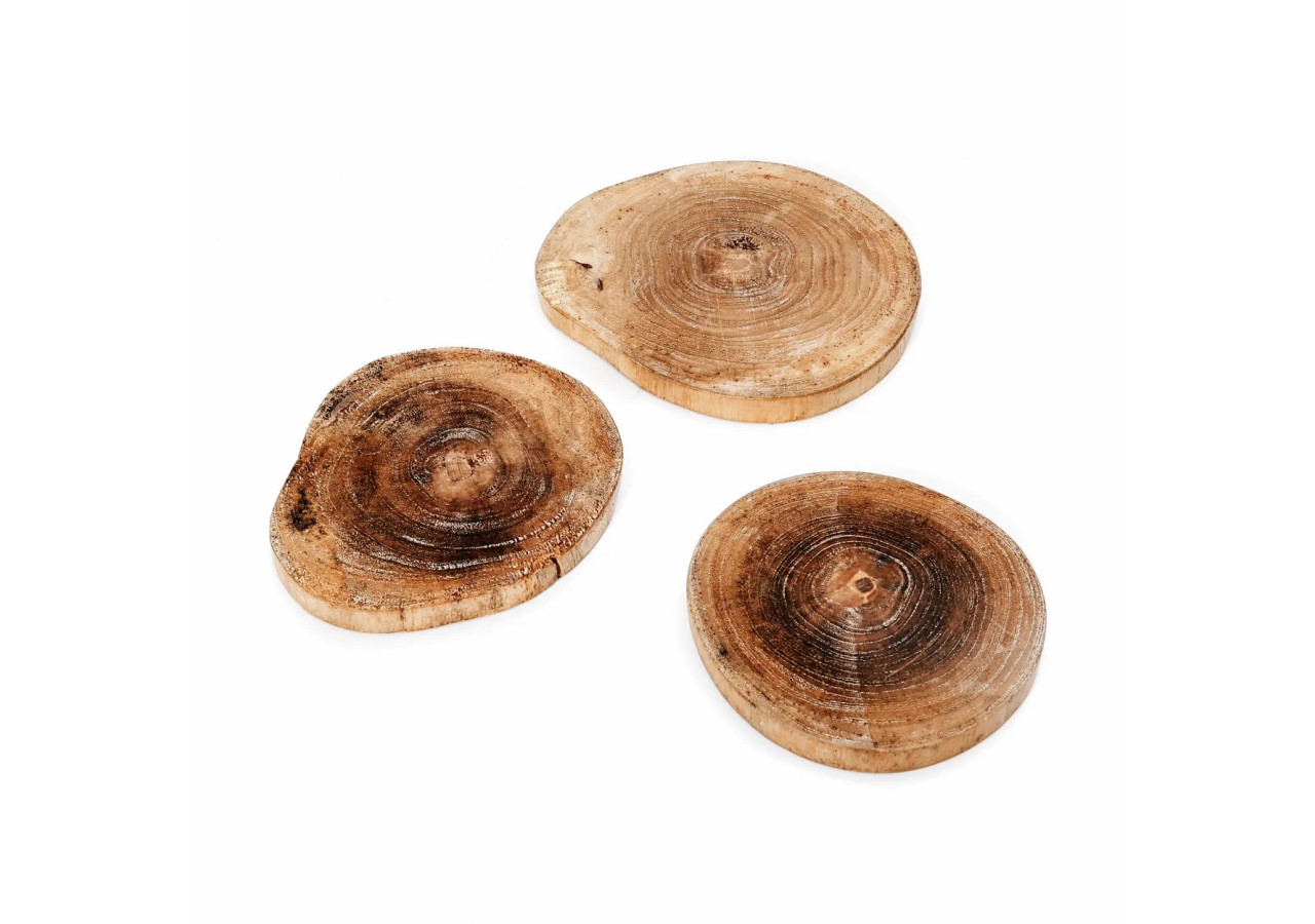 Sous-Verre Boho en Racine de Teck - BASU510 - Bazar Bizar