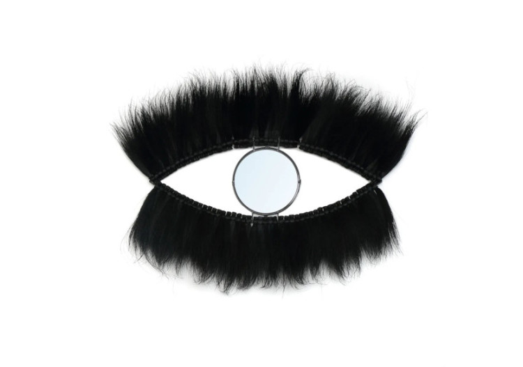 Miroir BLACK EYE - Noir - Élégance boho - JAAT003B-L-60x100 - Bazar Bizar