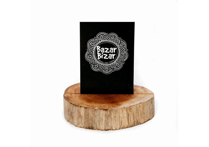 Porte-cartes en racine de teck - Élégance naturelle - BASU511 - Bazar Bizar Porte-cartes en racine de teck - Élégance naturelle - BASU511 - Bazar Bizar