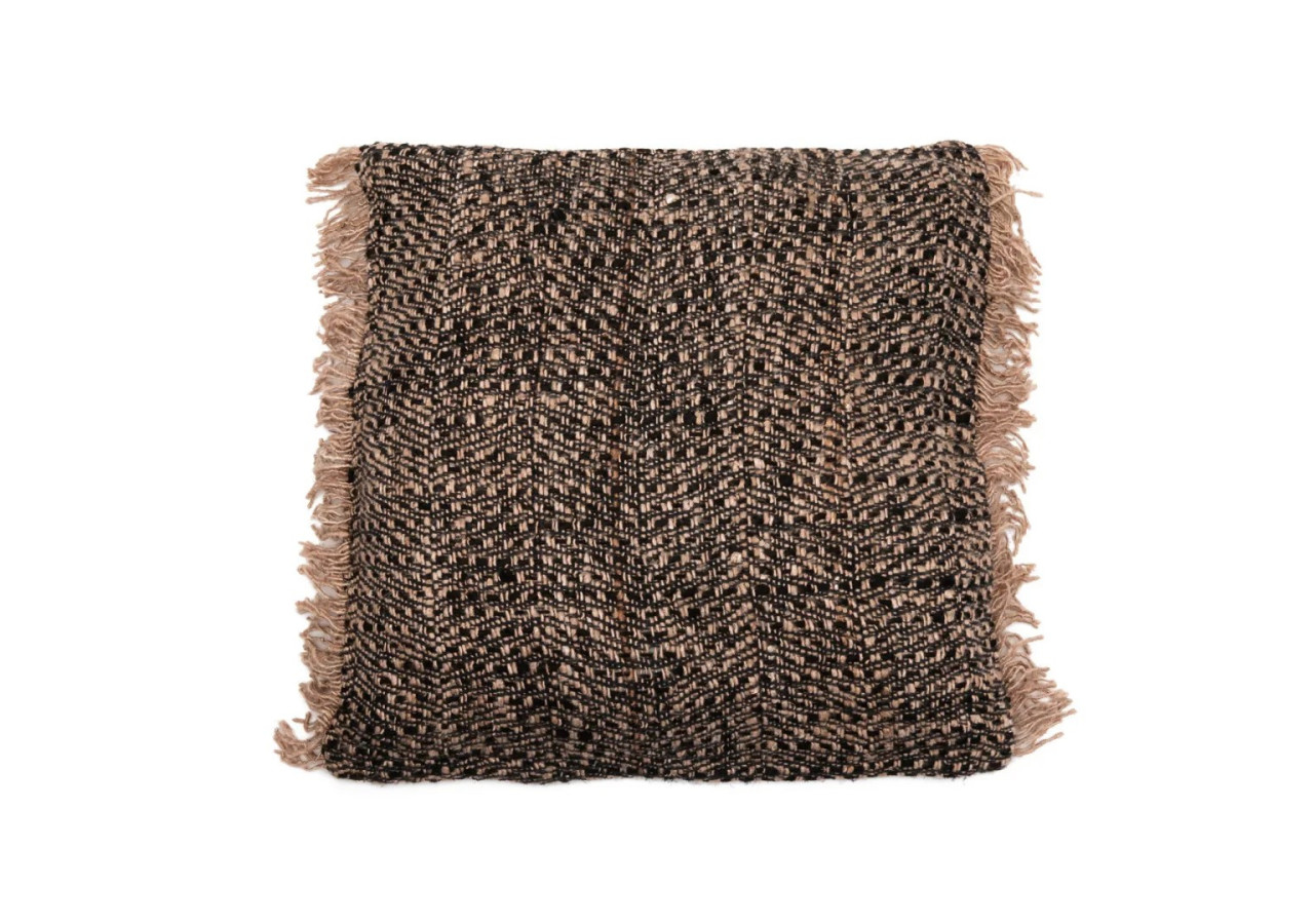 Housse de Coussin Oh My Gee - Noir Cuivre 60x60 - INIE001BCo-60x60 - Bazar Bizar