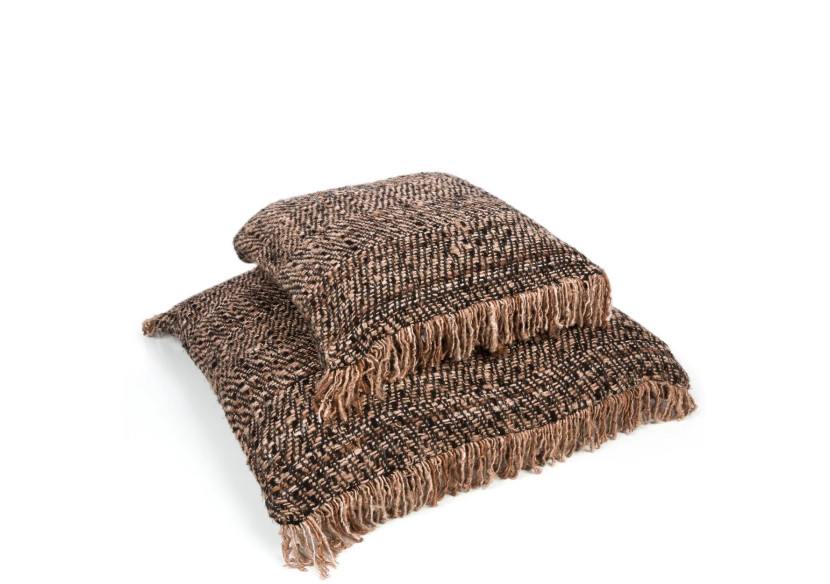 Housse de Coussin Oh My Gee - Noir Cuivre 60x60 - INIE001BCo-60x60 - Bazar Bizar