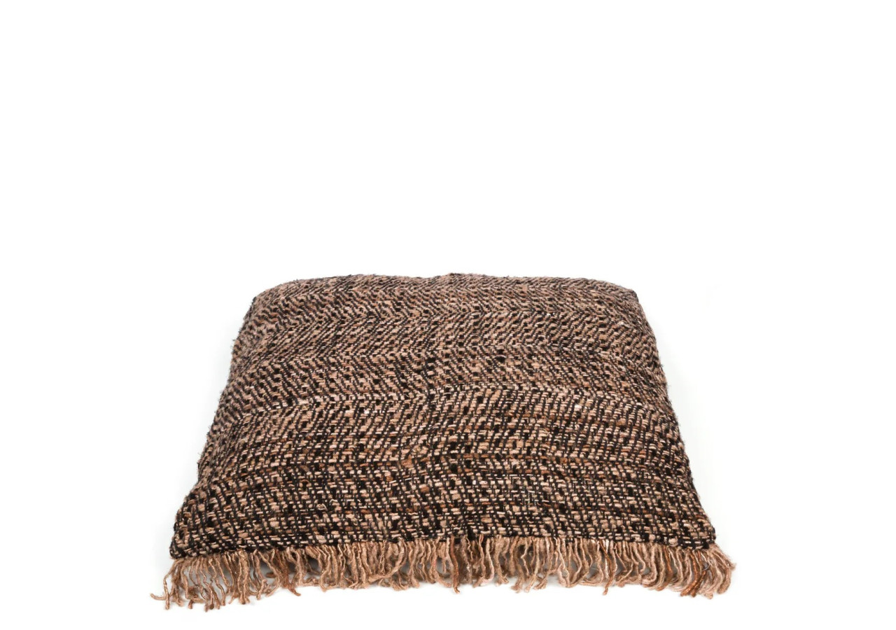 Housse de Coussin Oh My Gee - Noir Cuivre 60x60 - INIE001BCo-60x60 - Bazar Bizar