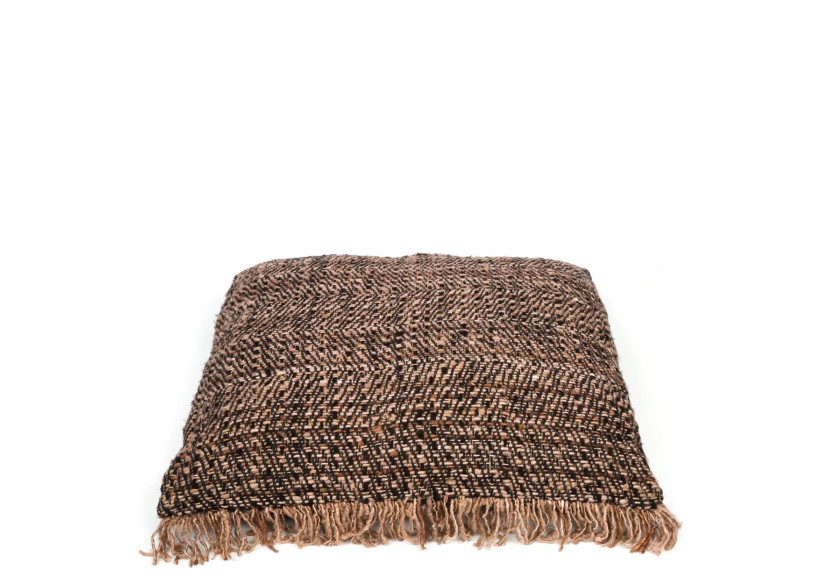 Housse de Coussin Oh My Gee - Noir Cuivre 60x60 - INIE001BCo-60x60 - Bazar Bizar