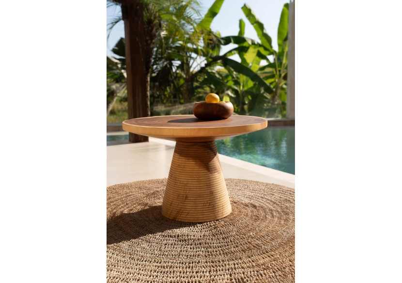 Tapis en Herbe de Mer Naturel - 150 cm de Style Boho - BAJN016N-150 - Bazar Bizar