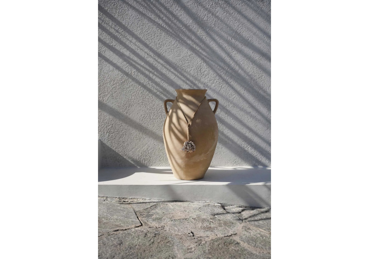 Tassel en Coquillages - Ambiance Bohème Naturelle - BAHA007N - Bazar Bizar