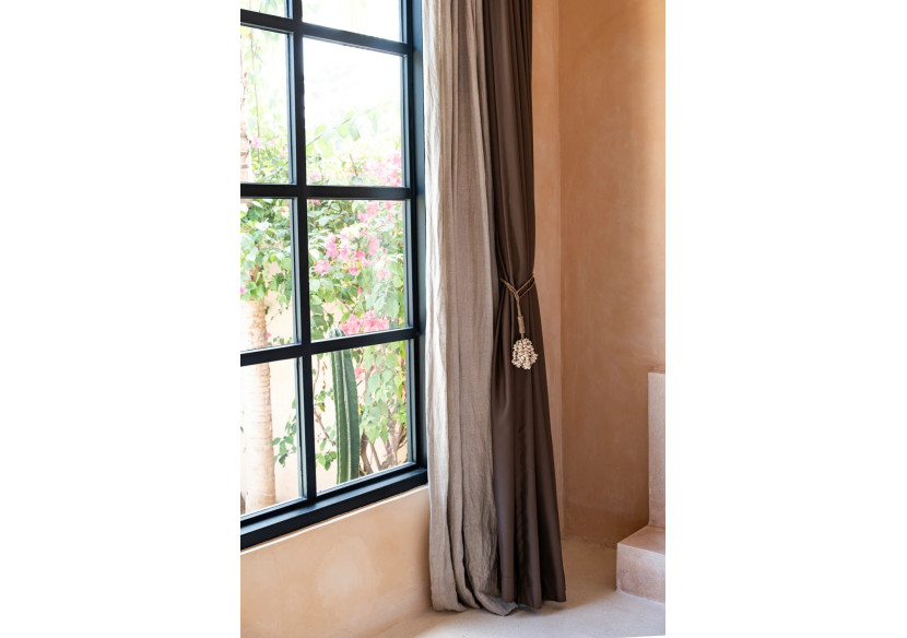 Tassel en Coquillages - Ambiance Bohème Naturelle - BAHA007N - Bazar Bizar