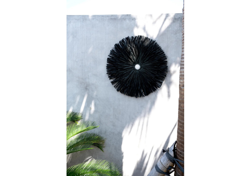 Affichage Murale en Raffia - Élégance Boho - JABR004B-50 - Bazar Bizar