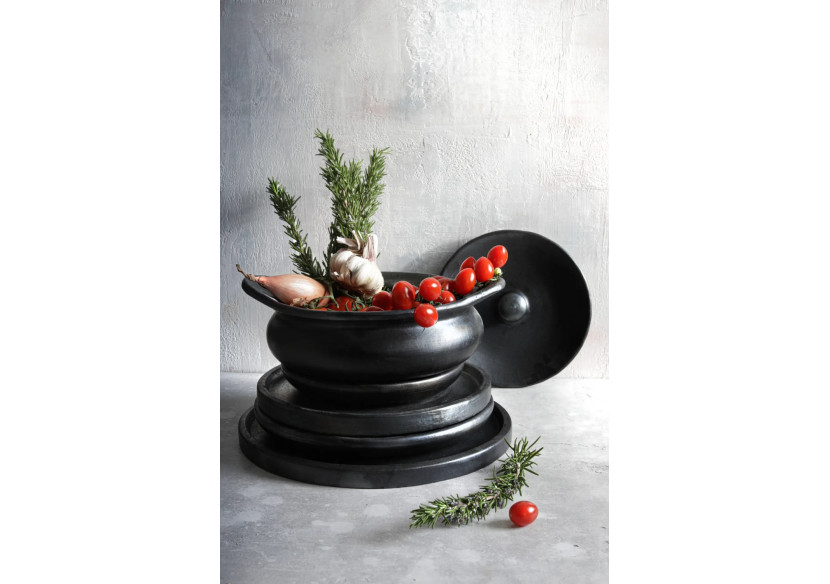 Pot de Service Brûlé - Élégance Unique - JAES011B - Bazar Bizar