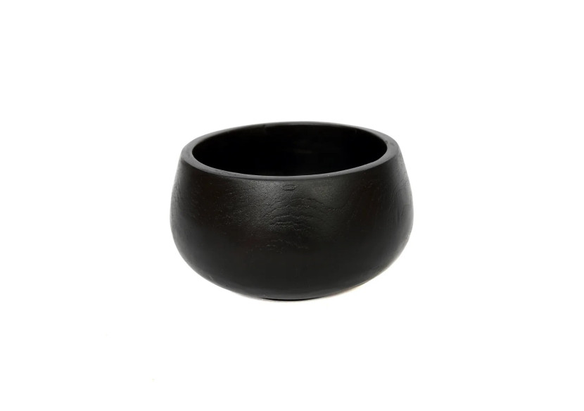 Bol en Teck Noir - Accessoire Multifonctionnel - JAES020B - Bazar Bizar Bol en Teck Noir - Accessoire Multifonctionnel - JAES020B - Bazar Bizar