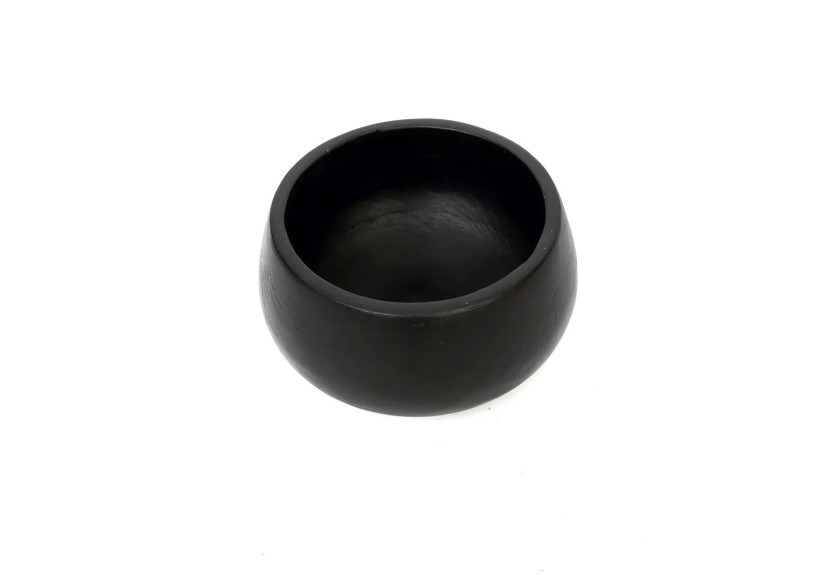 Bol en Teck Noir - Accessoire Multifonctionnel - JAES020B - Bazar Bizar Bol en Teck Noir - Accessoire Multifonctionnel - JAES020B - Bazar Bizar