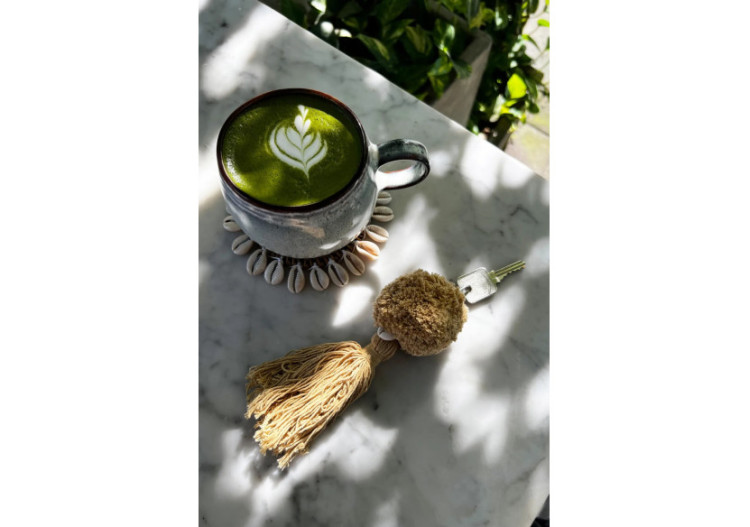 Porte-clés Pompom - Mocca - BA159M - Bazar Bizar 2