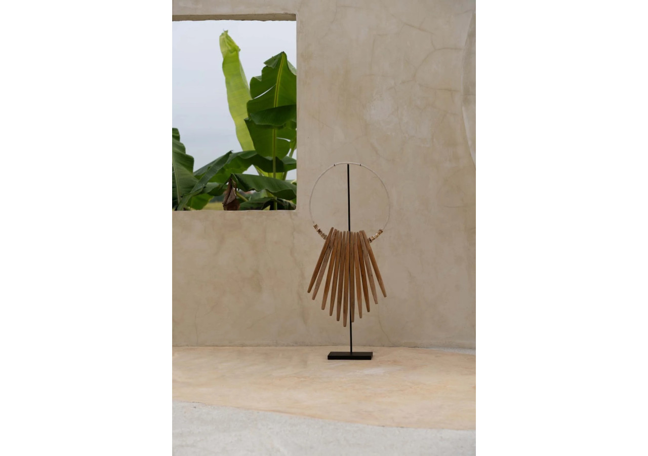 Branches en Bois sur Support - Artisanat Naturel - BAKU018N - Bazar Bizar