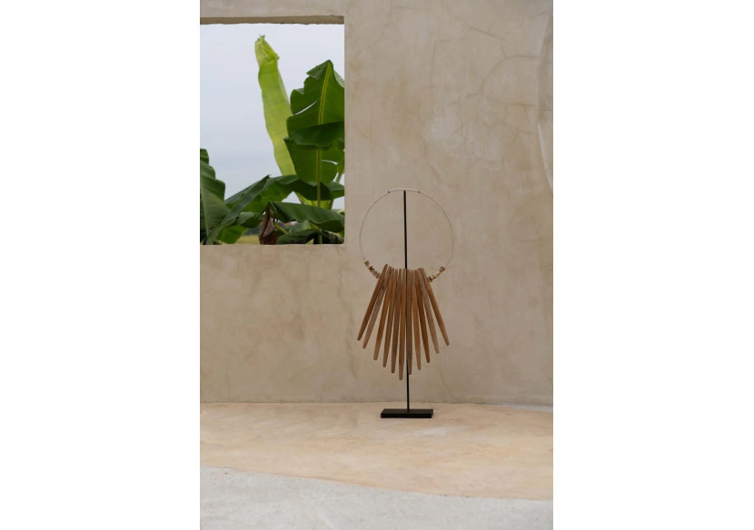 Branches en Bois sur Support - Artisanat Naturel - BAKU018N - Bazar Bizar Branches en Bois sur Support - Artisanat Naturel - BAKU018N - Bazar Bizar