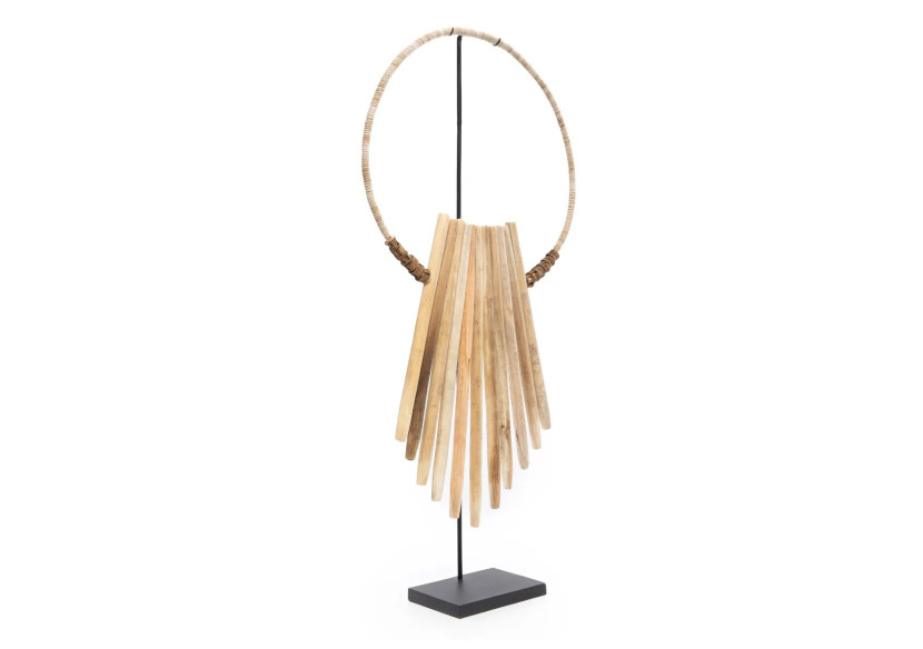 Branches en Bois sur Support - Artisanat Naturel - BAKU018N - Bazar Bizar Branches en Bois sur Support - Artisanat Naturel - BAKU018N - Bazar Bizar