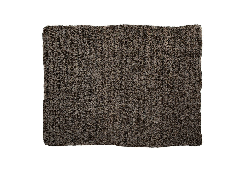 Tapis en Herbe de Mer - Noir Naturel 200x300 - BAJN016NB-200x300 - Bazar Bizar