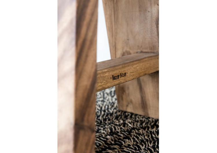 Tapis en Herbe de Mer - Noir Naturel 200x300 - BAJN016NB-200x300 - Bazar Bizar 2