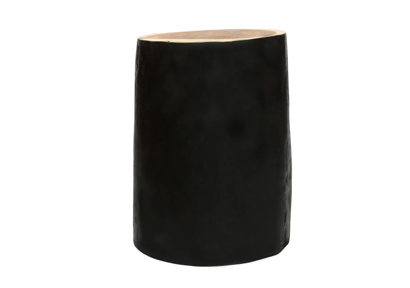 Tabouret Tribe - Noir Naturel - JAHU015NB - Bazar Bizar Tabouret Tribe - Noir Naturel - JAHU015NB - Bazar Bizar