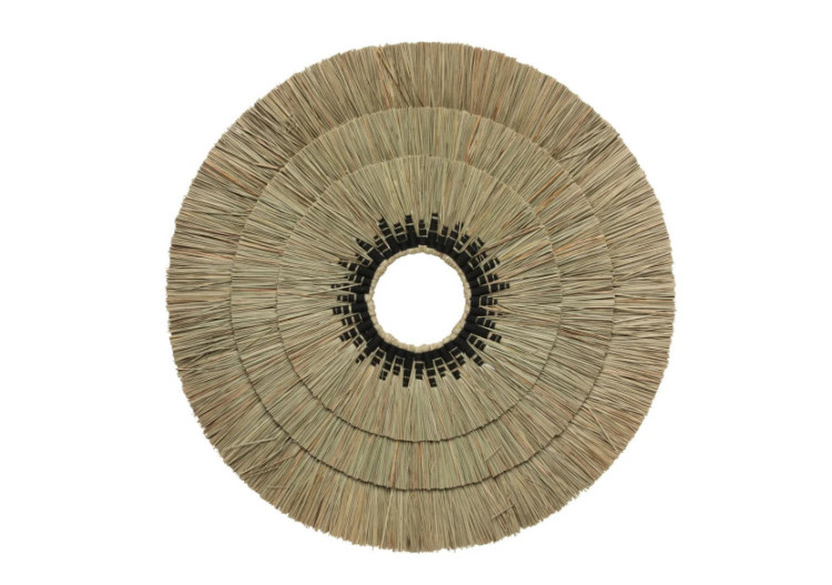 Déco Murale Mengdong - Noir Naturel - JABR054NB - Bazar Bizar