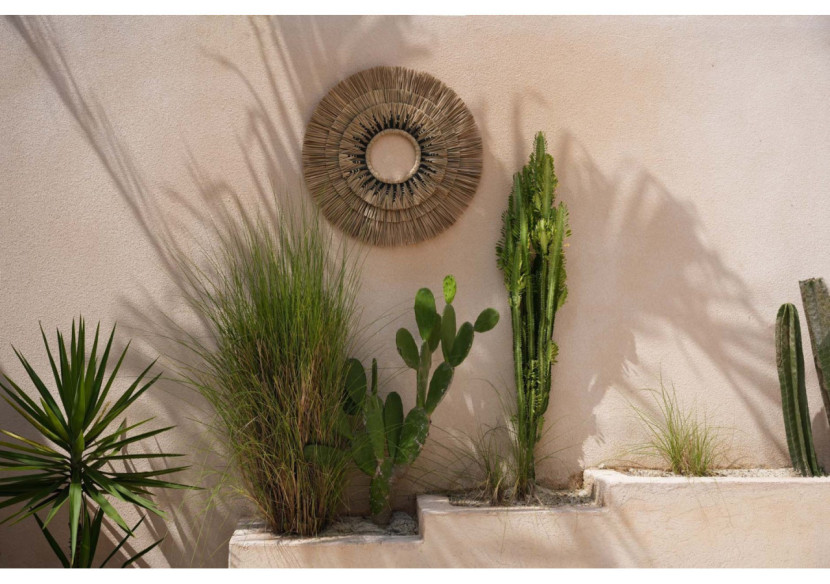 Déco Murale Mengdong - Noir Naturel - JABR054NB - Bazar Bizar