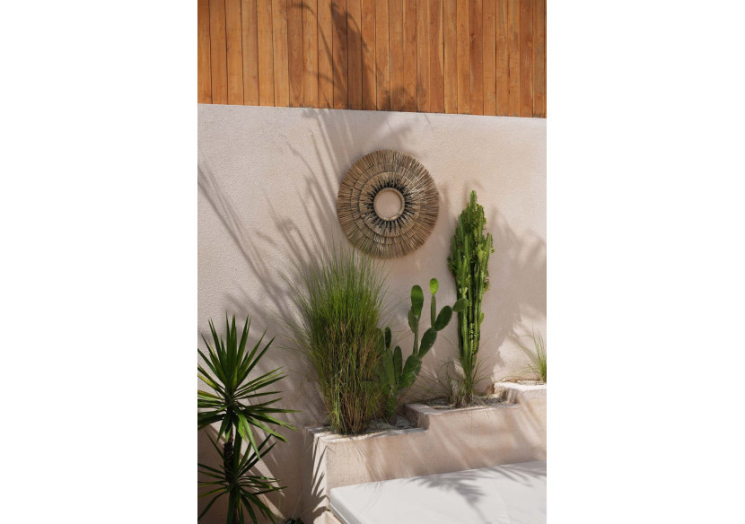 Déco Murale Mengdong - Noir Naturel - JABR054NB - Bazar Bizar