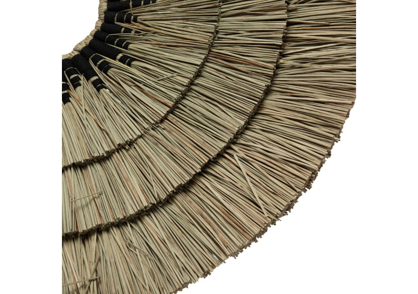 Déco Murale Mengdong - Noir Naturel - JABR054NB - Bazar Bizar