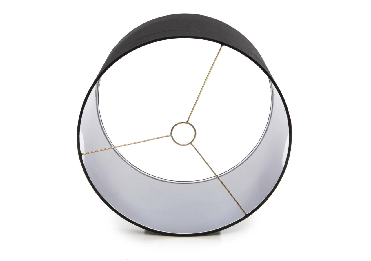 Lampe de table en bois de teck - Noir Naturel - JABR064NB - Bazar Bizar