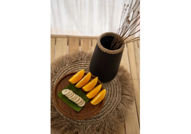 Set de sous-assiettes en raffia de mer - Naturel - BAVE001N - Bazar Bizar 2