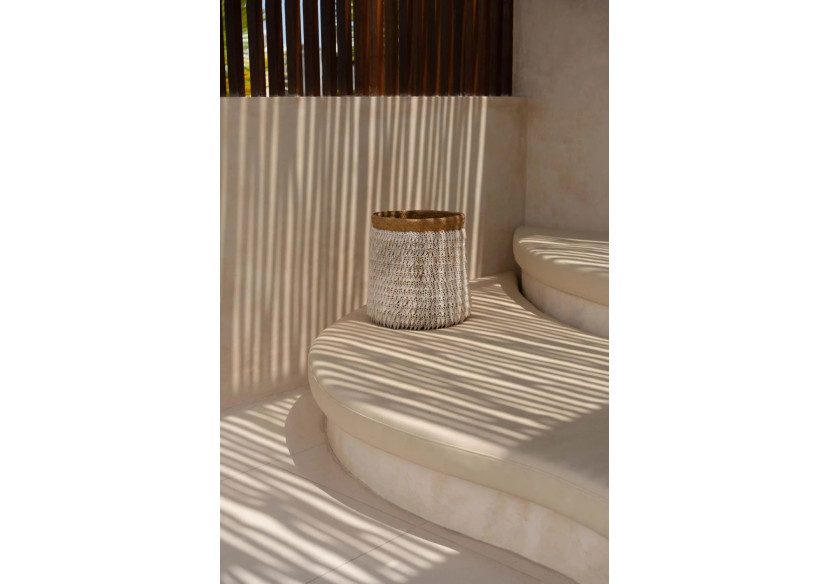 Panier en pandan n°2 - BAEX008NW - Bazar Bizar