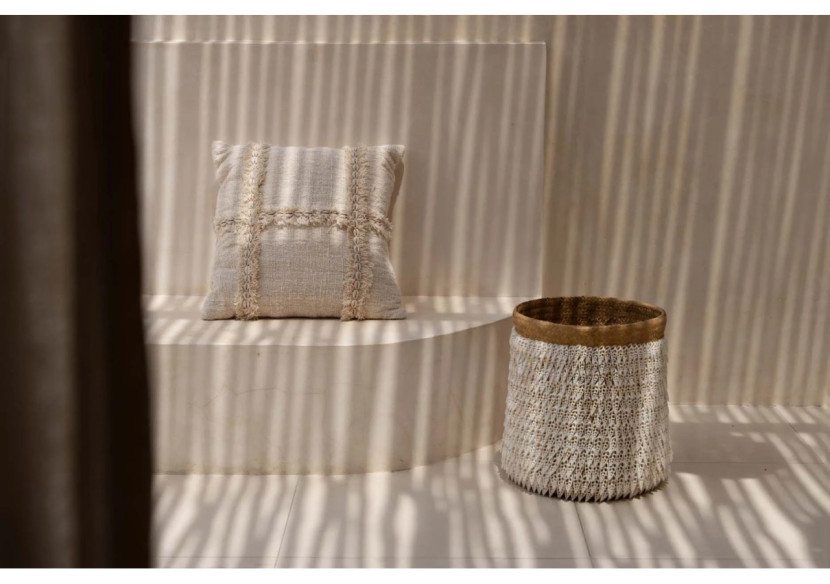 Panier en pandan n°2 - BAEX008NW - Bazar Bizar