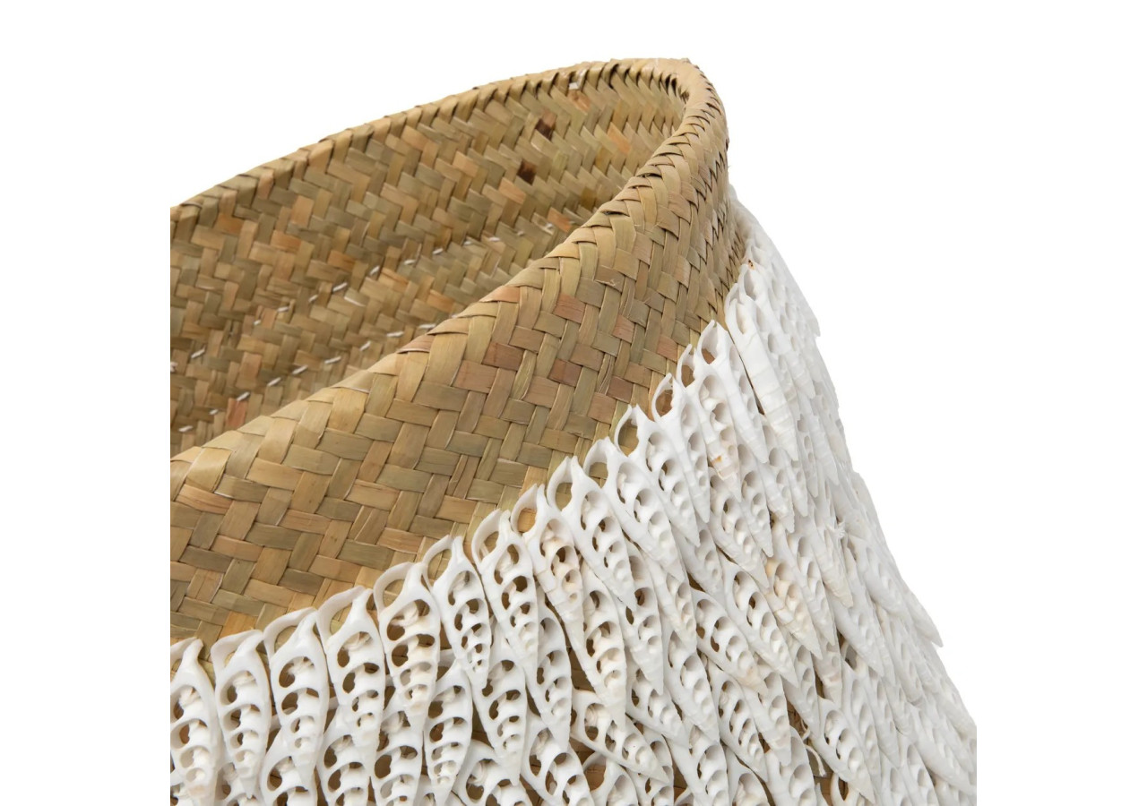 Panier en pandan n°2 - BAEX008NW - Bazar Bizar