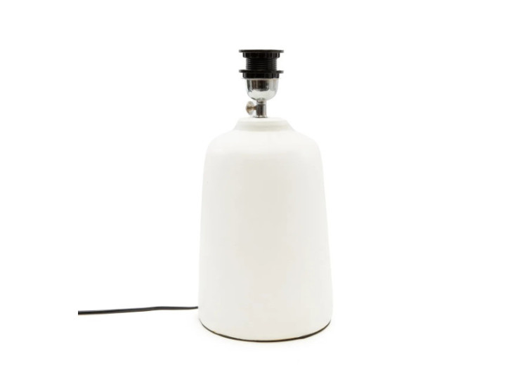 Base de Lampe de Table MODERNE - Blanche - JABR060W - Bazar Bizar