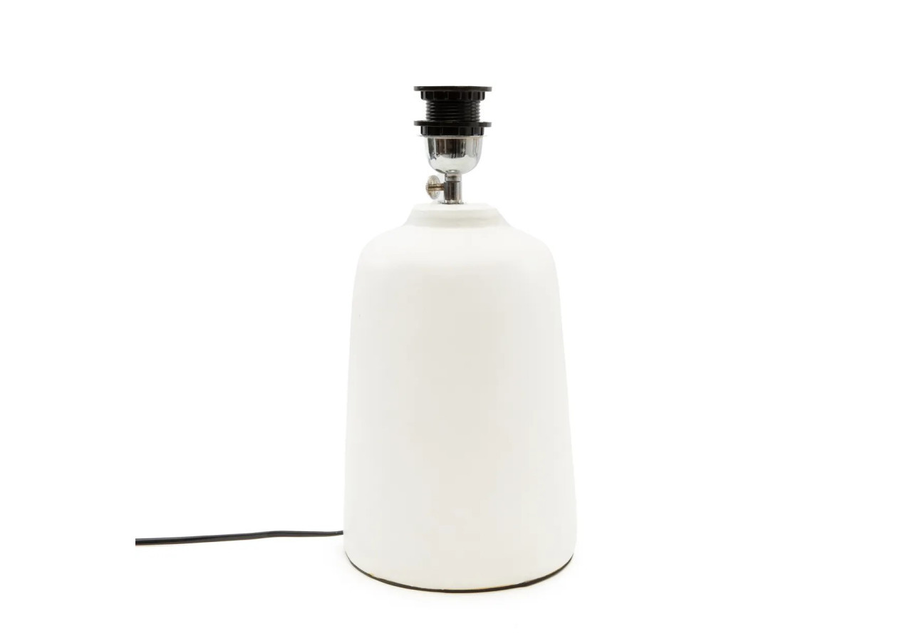 Base de Lampe de Table MODERNE - Blanche - JABR060W - Bazar Bizar