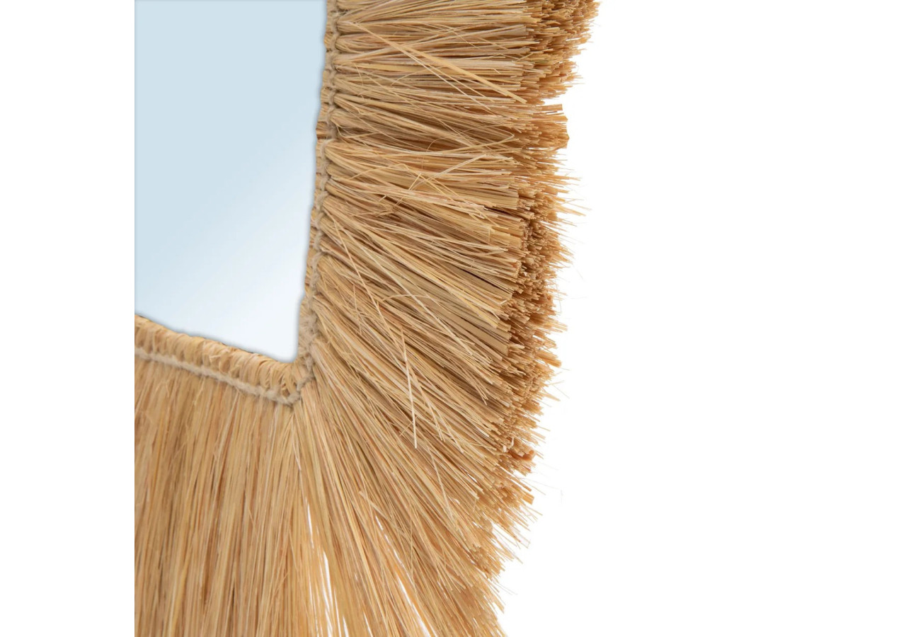 Miroir GOA - Naturel - Taille M - INMA002N-M-50 - Bazar Bizar