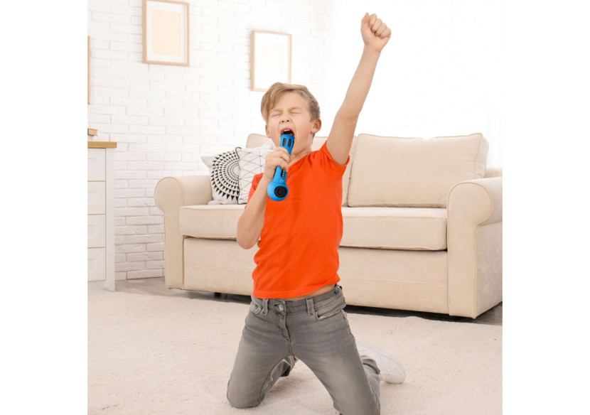 Microphone Tech pour Enfants avec Haut-Parleur Bluetooth 3W - CE 752622 - Celly