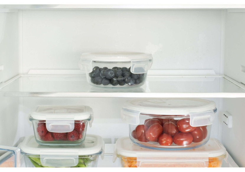 Boîte de Conservation RONDE 400 ml - Verre Borosilicaté - PE 812236 - Pebbly Boîte de Conservation RONDE 400 ml - Verre Borosilicaté - PE 812236 - Pebbly