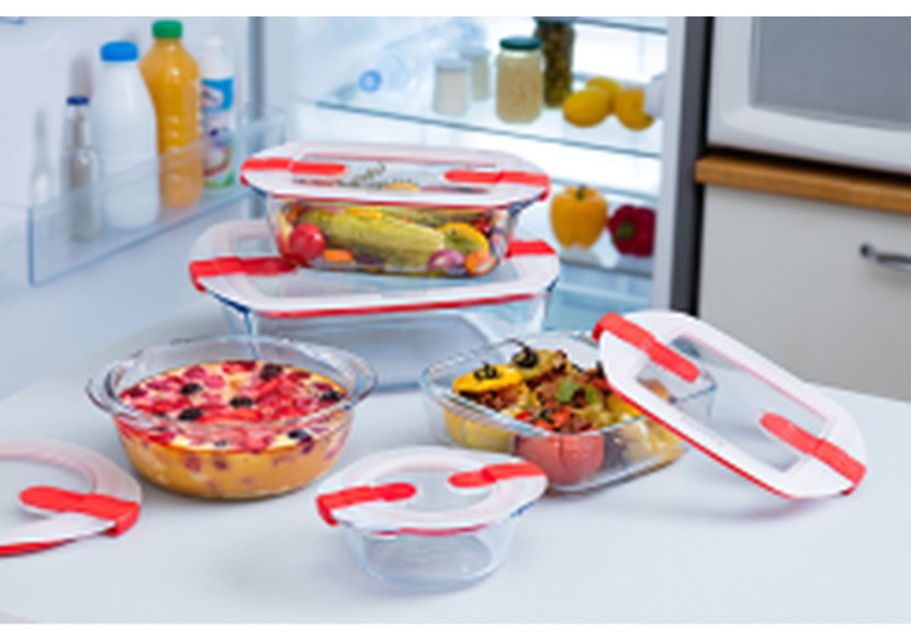 Coffret Cook & Heat - 3 récipients rectangulaires 1,1 litre - PY 284523 - Pyrex Coffret Cook & Heat - 3 récipients rectangulaires 1,1 litre - PY 284523 - Pyrex