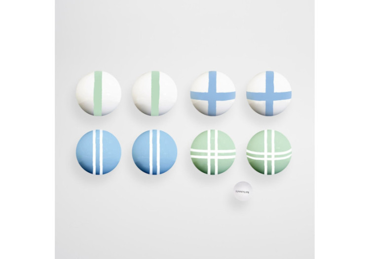 Set de Boules de pétanque Sorbet - 8 boules colorées - SL 056301 - Sunnylife