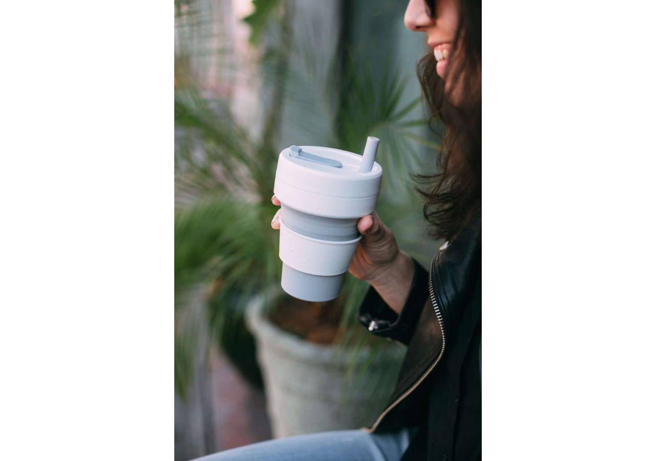 Tasse pliable Pocket Cup - 355 ml, design pratique - ST 008590 - Stojo