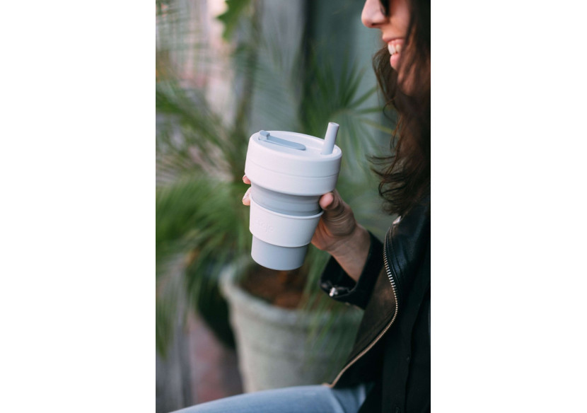 Tasse pliable Pocket Cup - 355 ml, design pratique - ST 008590 - Stojo