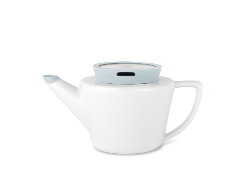 Théière avec Filtre Infusion - 500 ml en porcelaine bleue - VI 348237 - Viva Théière avec Filtre Infusion - 500 ml en porcelaine bleue - VI 348237 - Viva