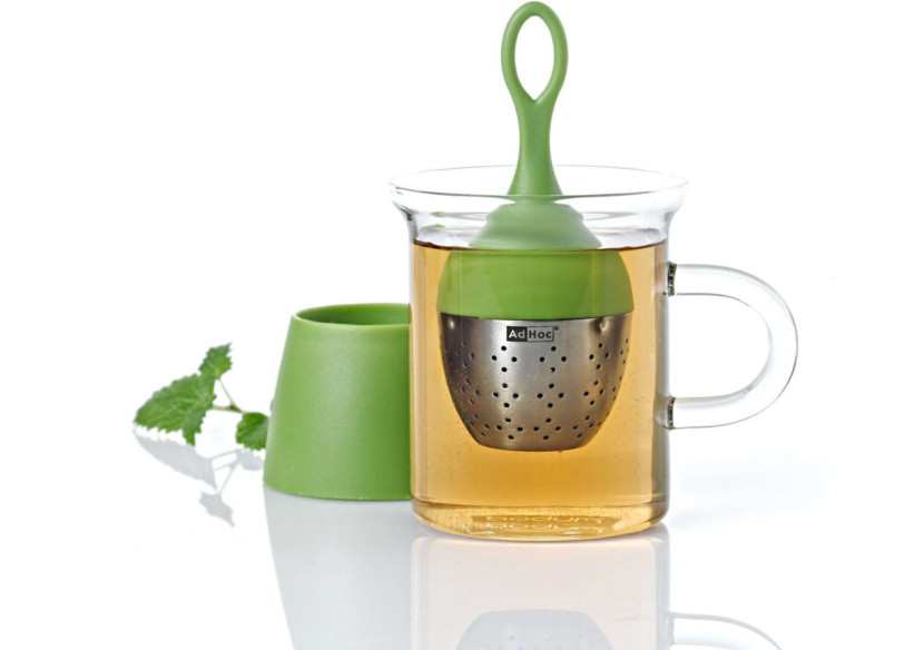 Filtre à thé flottant Floatea - 4 x 4 x 12,5 cm avec support - AD TE08 G - Adhoc Filtre à thé flottant Floatea - 4 x 4 x 12,5 cm avec support - AD TE08 G - Adhoc