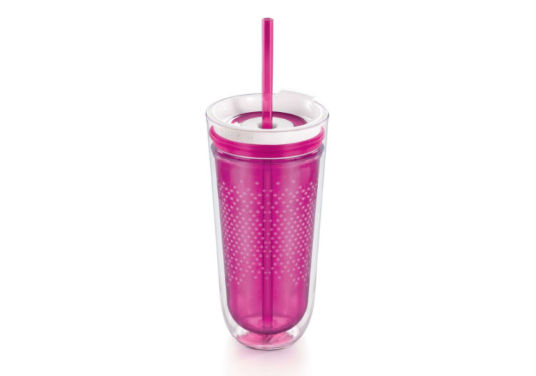 Bouteille de voyage Zoku avec paille - 325 ml en violet - ZK 021248 - Zoku