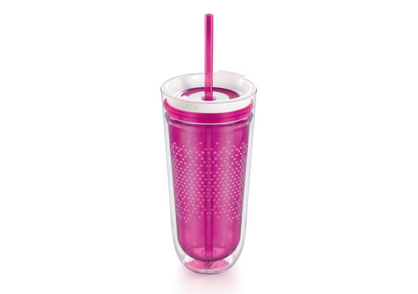 Bouteille de voyage Zoku avec paille - 325 ml en violet - ZK 021248 - Zoku Bouteille de voyage Zoku avec paille - 325 ml en violet - ZK 021248 - Zoku