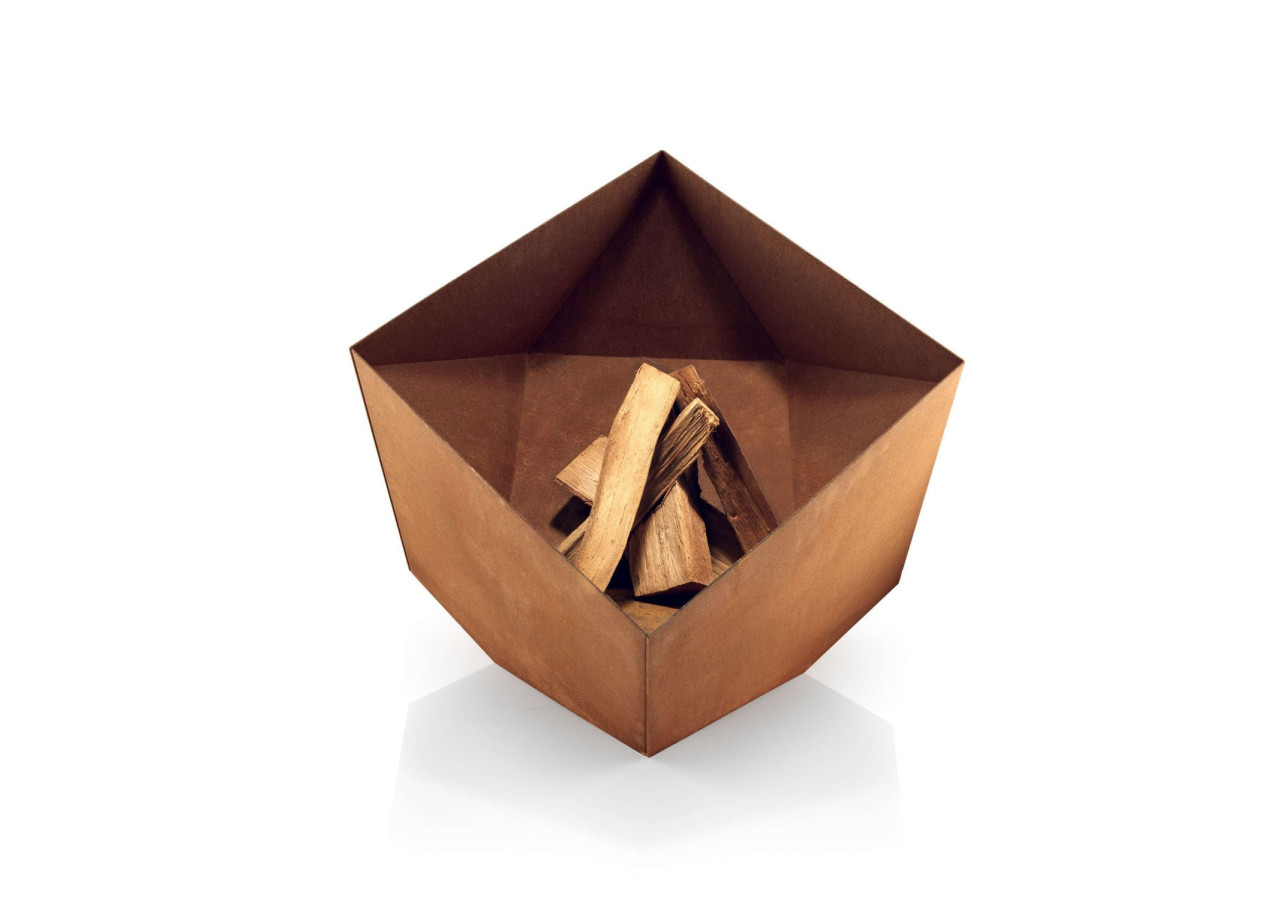 FireCube Barbecue Vuurschaal - Hauteur 45 cm en cortenstaal - ES 214506 - Eva Solo